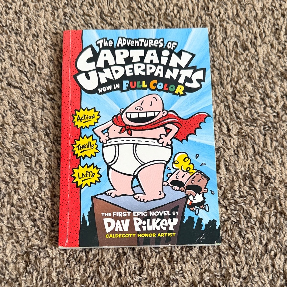 The Adventures of Captain Underpants Book